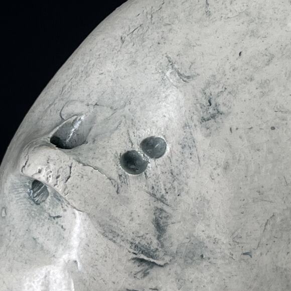 Vintage Salt Marsh Pottery Violets Trinket Dish Bowl Wall Hanging 4x5.5” Oval - Picture 8 of 12